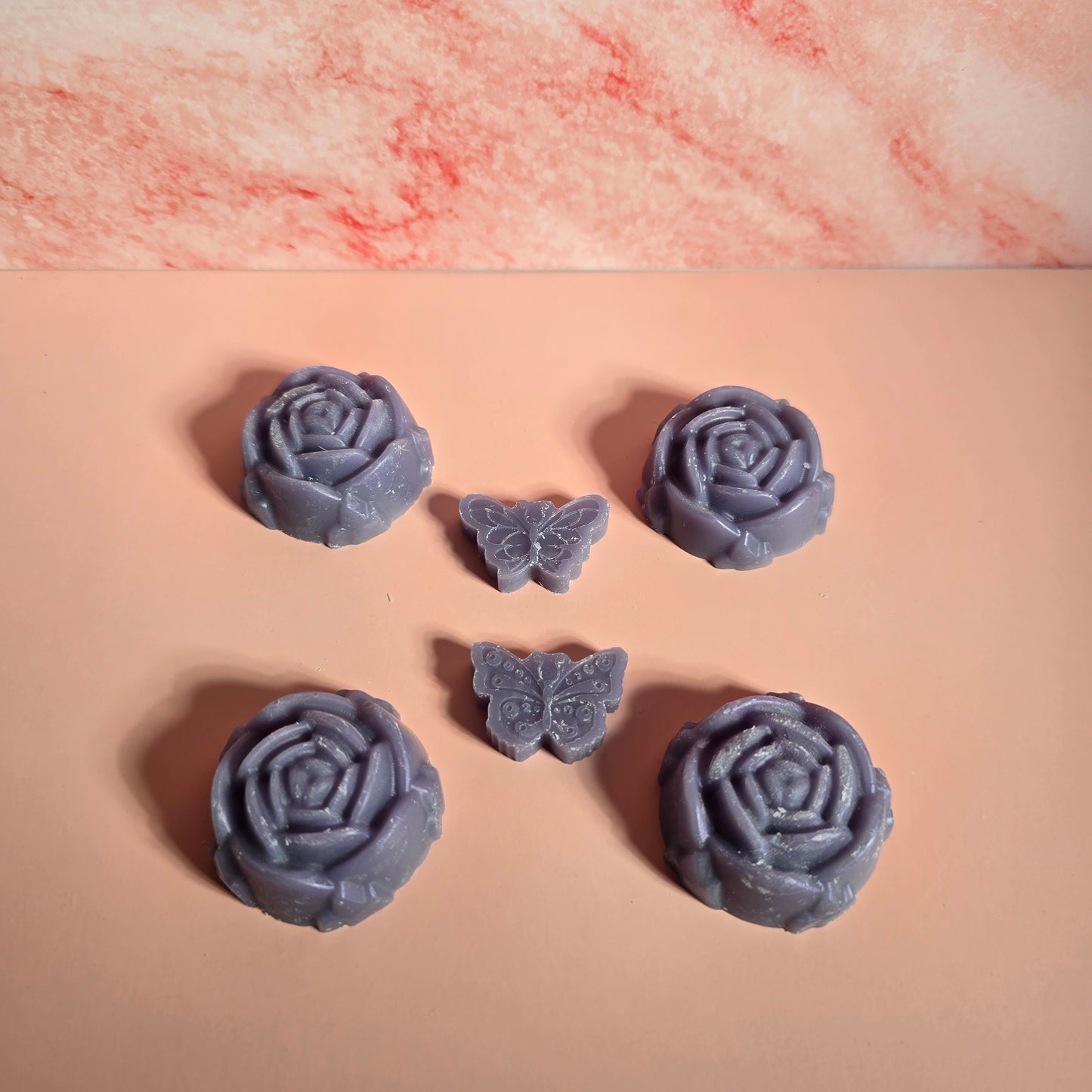 Soya candle wax melt flowers